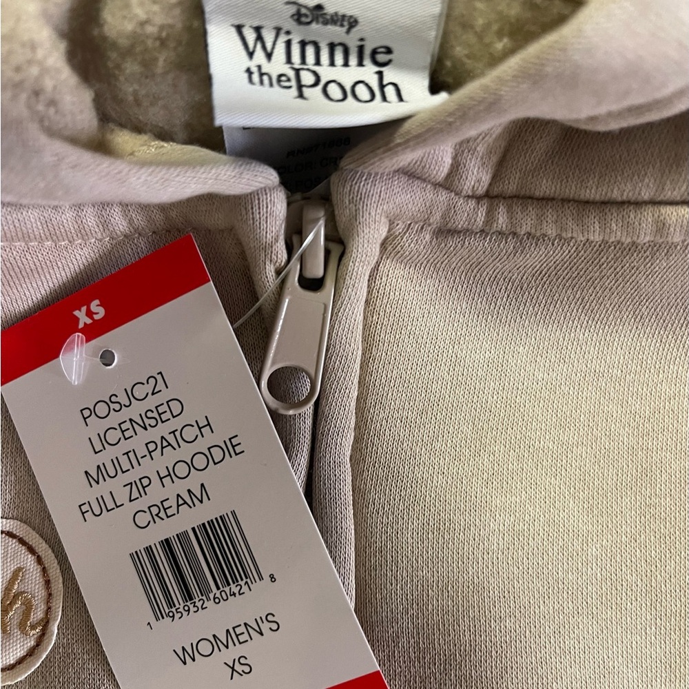 Disney Tan Winnie the Pooh and Eeyore Jacket - Picture 7 of 11